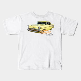 1957 Chevrolet Bel Air 4 door Hardtop Kids T-Shirt